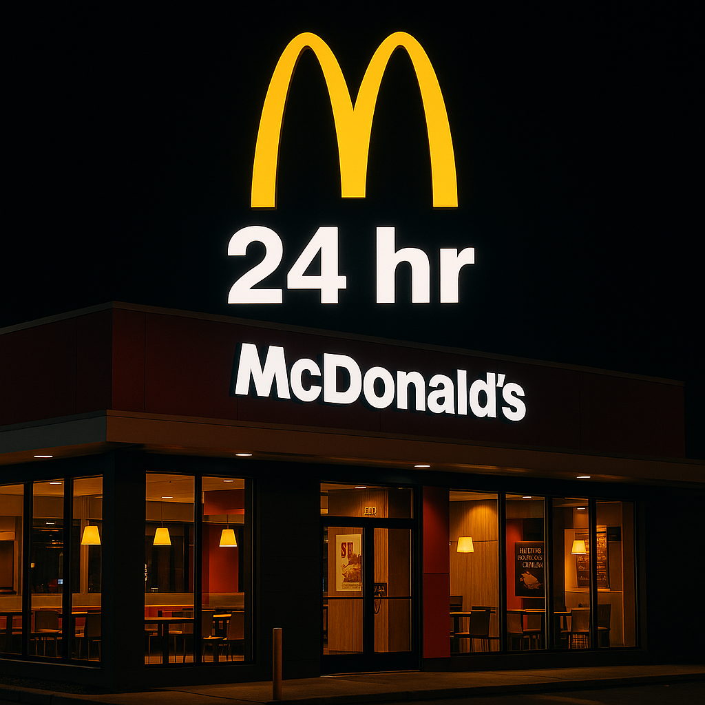 香港81間24小時通宵營業麥當勞位置|全港|Hong Kong 24 Hours McDonald’s Locations | Hong Kong|中文版