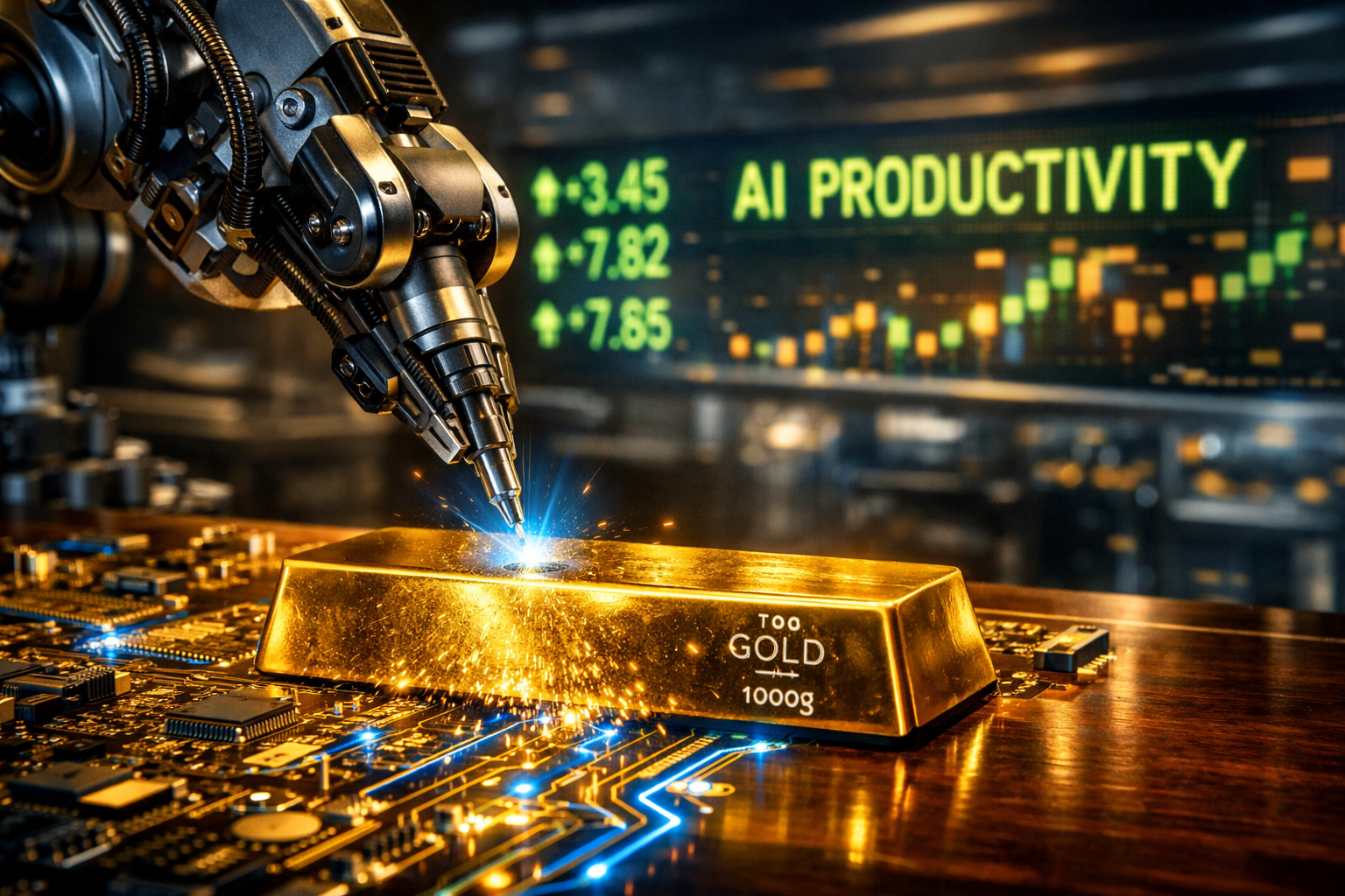 AI 驅動的供應端通時代——裁員潮與金價滯脹紅利的深度博弈